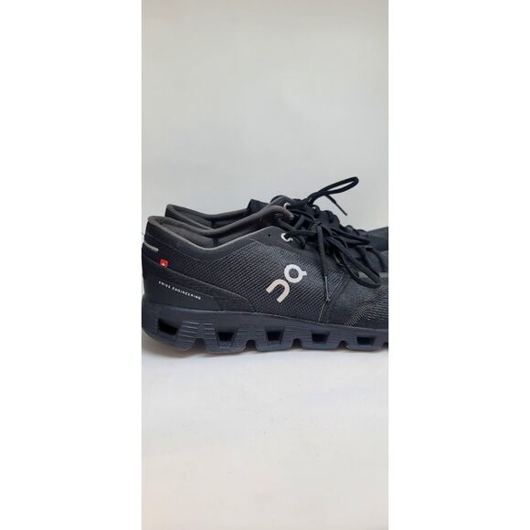 On Cloud Running Shoe Men\'s Sz. 12 Black Charcoal Training Sneaker On Shoe Men\'s